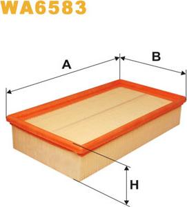 WIX Filters WA6583 - Filtre à air cwaw.fr