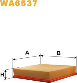 WIX Filters WA6537 - Filtre à air cwaw.fr