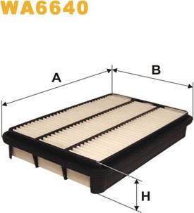 WIX Filters WA6640 - Filtre à air cwaw.fr