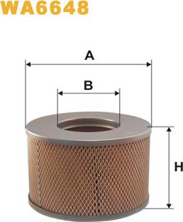 WIX Filters WA6648 - Filtre à air cwaw.fr