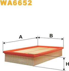 WIX Filters WA6652 - Filtre à air cwaw.fr