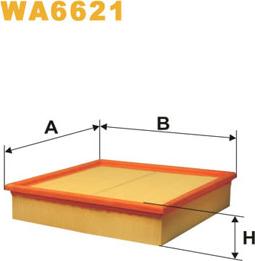 WIX Filters WA6621 - Filtre à air cwaw.fr