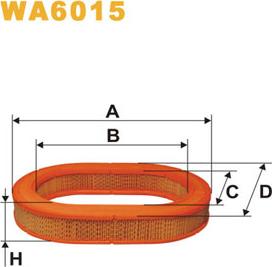 WIX Filters WA6015 - Filtre à air cwaw.fr