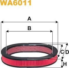 WIX Filters WA6011 - Filtre à air cwaw.fr