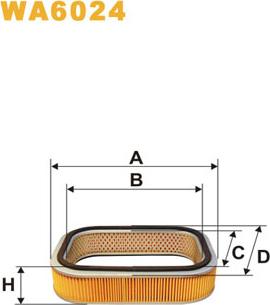 WIX Filters WA6024 - Filtre à air cwaw.fr