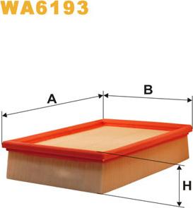 WIX Filters WA6193 - Filtre à air cwaw.fr