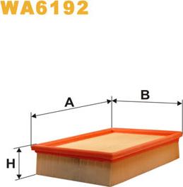 WIX Filters WA6192 - Filtre à air cwaw.fr