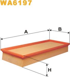 WIX Filters WA6197 - Filtre à air cwaw.fr