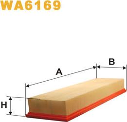 WIX Filters WA6169 - Filtre à air cwaw.fr