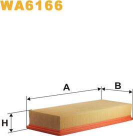 WIX Filters WA6166 - Filtre à air cwaw.fr