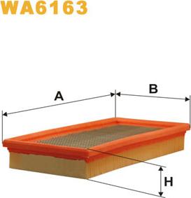 WIX Filters WA6163 - Filtre à air cwaw.fr