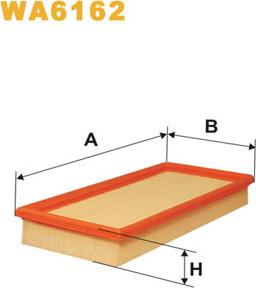 WIX Filters WA6162 - Filtre à air cwaw.fr