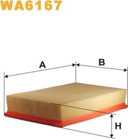 WIX Filters WA6167 - Filtre à air cwaw.fr