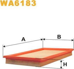 WIX Filters WA6183 - Filtre à air cwaw.fr