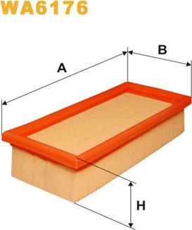WIX Filters WA6176 - Filtre à air cwaw.fr