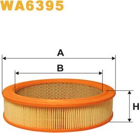 WIX Filters WA6395 - Filtre à air cwaw.fr