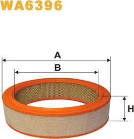 WIX Filters WA6396 - Filtre à air cwaw.fr