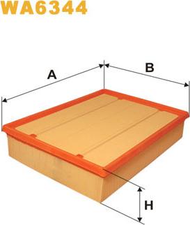WIX Filters WA6344 - Filtre à air cwaw.fr