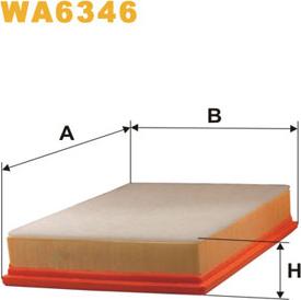 WIX Filters WA6346 - Filtre à air cwaw.fr