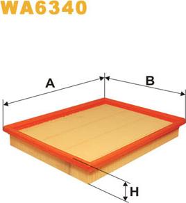 WIX Filters WA6340 - Filtre à air cwaw.fr