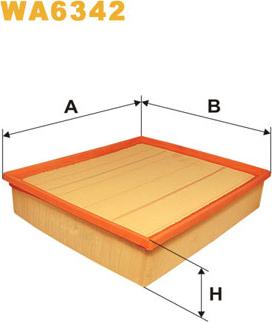 WIX Filters WA6342 - Filtre à air cwaw.fr