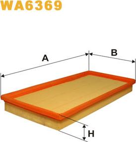 WIX Filters WA6369 - Filtre à air cwaw.fr