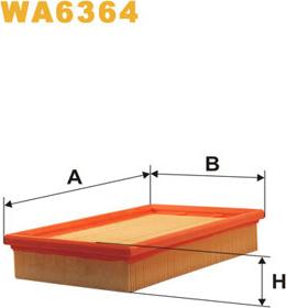 WIX Filters WA6364 - Filtre à air cwaw.fr