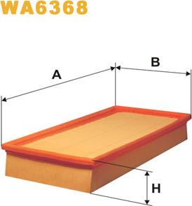 WIX Filters WA6368 - Filtre à air cwaw.fr