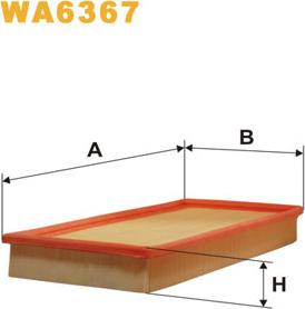 WIX Filters WA6367 - Filtre à air cwaw.fr