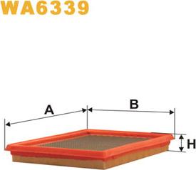 WIX Filters WA6339 - Filtre à air cwaw.fr