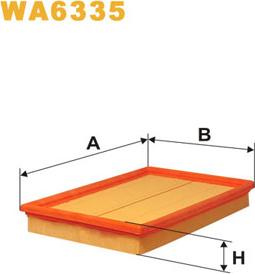 WIX Filters WA6335 - Filtre à air cwaw.fr