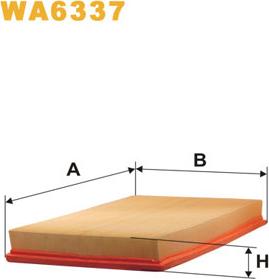 WIX Filters WA6337 - Filtre à air cwaw.fr