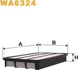 WIX Filters WA6324 - Filtre à air cwaw.fr