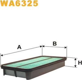 WIX Filters WA6325 - Filtre à air cwaw.fr