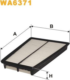 WIX Filters WA6371 - Filtre à air cwaw.fr