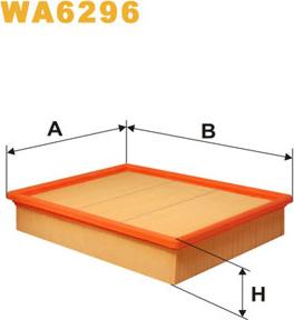 WIX Filters WA6296 - Filtre à air cwaw.fr