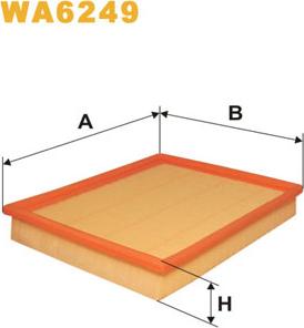 WIX Filters WA6249 - Filtre à air cwaw.fr