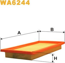 WIX Filters WA6244 - Filtre à air cwaw.fr