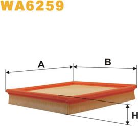 WIX Filters WA6259 - Filtre à air cwaw.fr