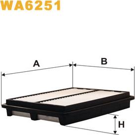 WIX Filters WA6251 - Filtre à air cwaw.fr