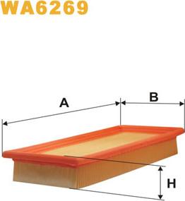 WIX Filters WA6269 - Filtre à air cwaw.fr