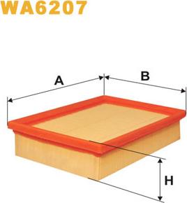 WIX Filters WA6207 - Filtre à air cwaw.fr