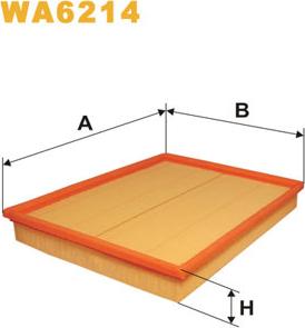 WIX Filters WA6214 - Filtre à air cwaw.fr