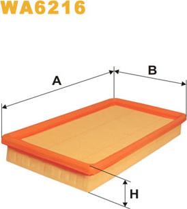 WIX Filters WA6216 - Filtre à air cwaw.fr