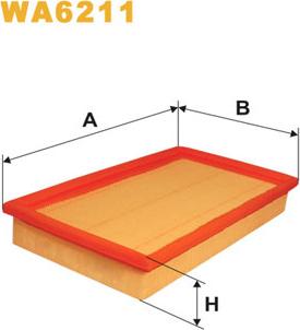 WIX Filters WA6211 - Filtre à air cwaw.fr