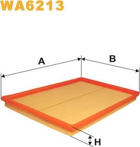 WIX Filters WA6213 - Filtre à air cwaw.fr