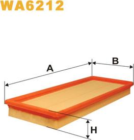 WIX Filters WA6212 - Filtre à air cwaw.fr