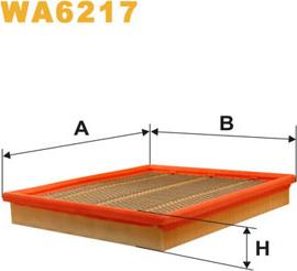 WIX Filters WA6217 - Filtre à air cwaw.fr