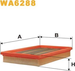 WIX Filters WA6288 - Filtre à air cwaw.fr