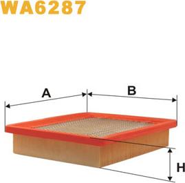 WIX Filters WA6287 - Filtre à air cwaw.fr